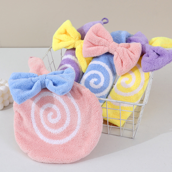 Dječji ručnik od koralnog velura za lice, izvezen, prilagodljiv (Materijal: koralni velur; Težina: <50 g; Proces: vez)