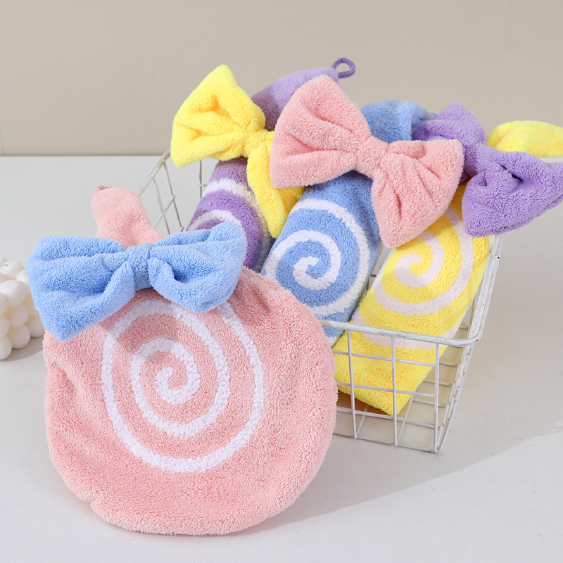 Dječji ručnik od koralnog velura za lice, izvezen, prilagodljiv (Materijal: koralni velur; Težina: <50 g; Proces: vez)