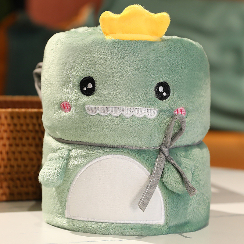 Koralno flis deka s crtanim motivom, flanelni materijal, prilagodba dostupna, pogodno za sve sezone