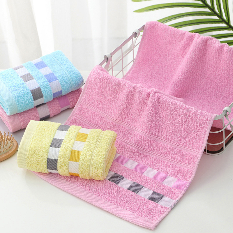 Prosop de față din bumbac cu logo imprimat — jacquard/țesătură simplă, 100–120 g, personalizare disponibilă