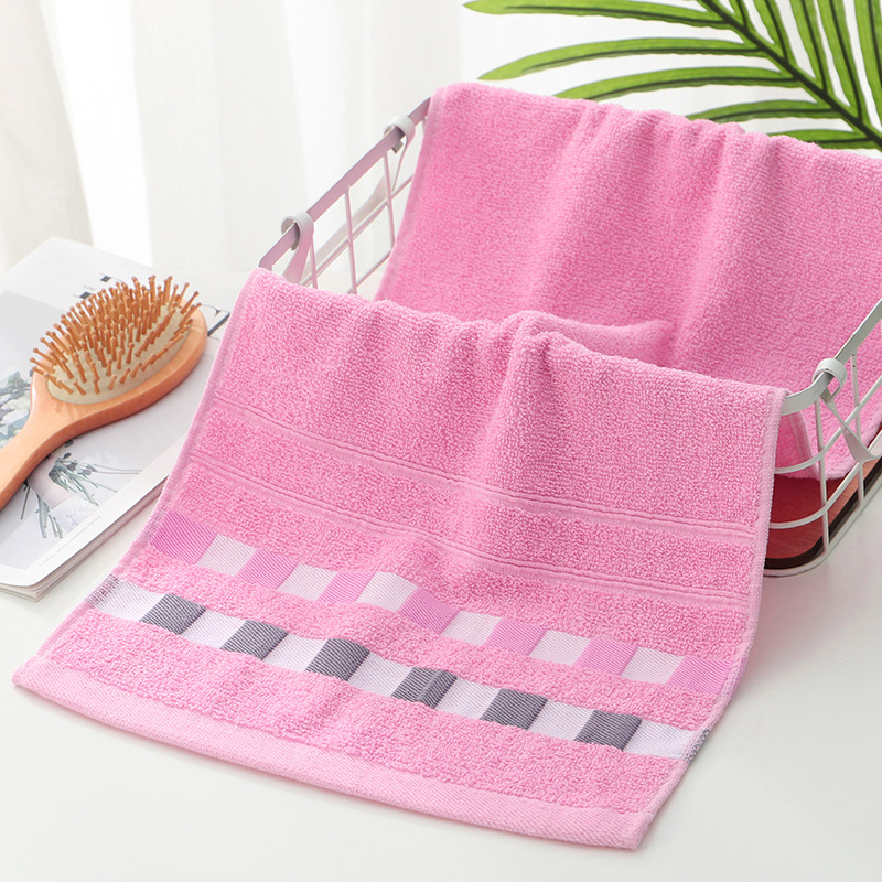 Prosop de față din bumbac cu logo imprimat — jacquard/țesătură simplă, 100–120 g, personalizare disponibilă