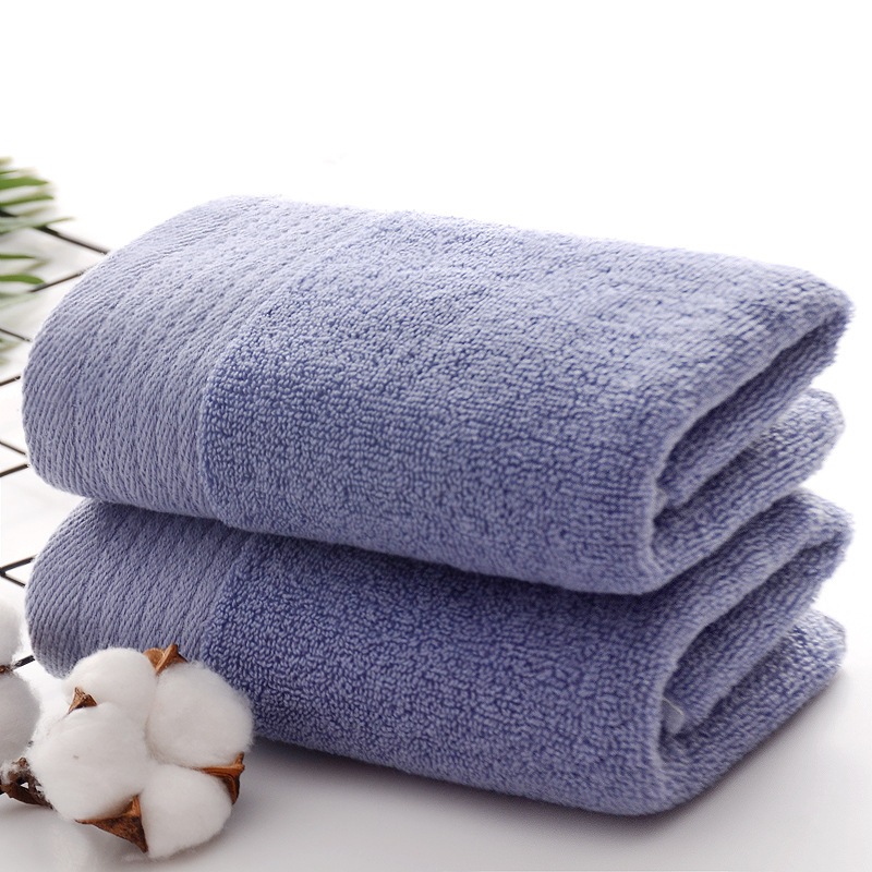 Комплект от 2 кърпи за лице в подаръчна кутия, 100% памук, 32 нишки, 450 г, печат на лого