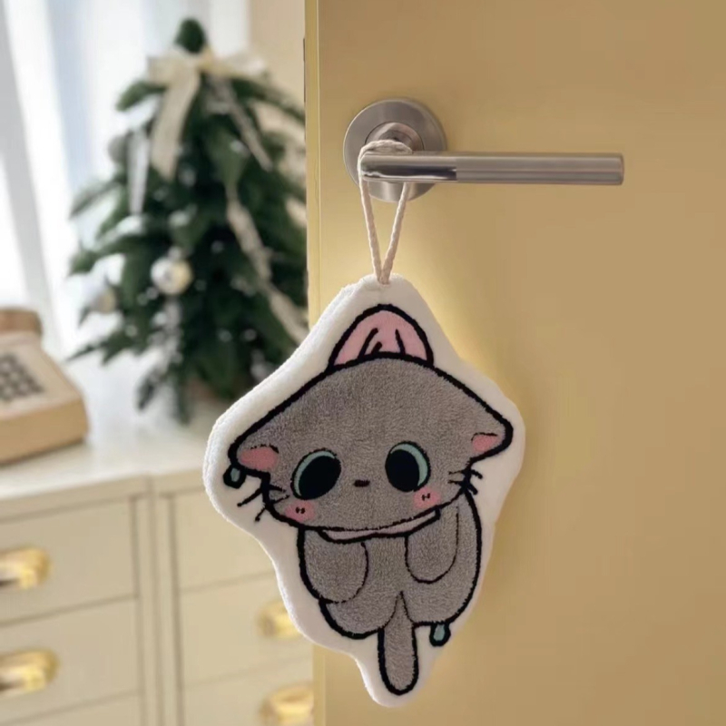 Ručnik za ruke - Koralni velur, zgušnjeni i super upijajući; vez, 150D niti, prilagodljivo