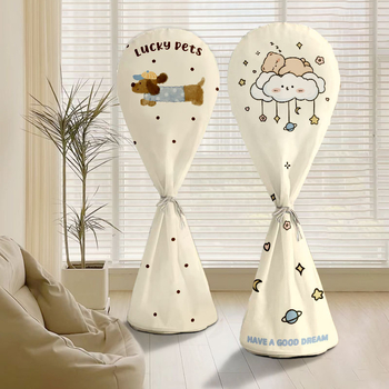 Прахозащитно покривало за вентилатор - полиестер, Qiao Man, карикатурен стил, универсално покривало