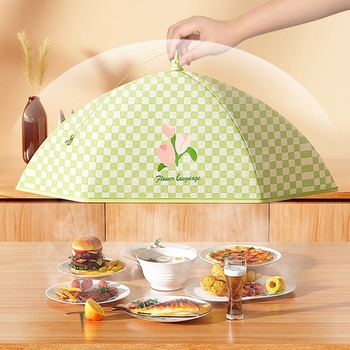 Αναδιπλούμενο κάλυμμα λαχανικών για τραπεζαρία – θερμομονωτικό, ύφασμα Oxford φλανέλα, λειτουργίες: πολλαπλών χρήσεων, μόνωση, προστασία από σκόνη, στυλ Light Luxury, λανσαρισμένο το 2022