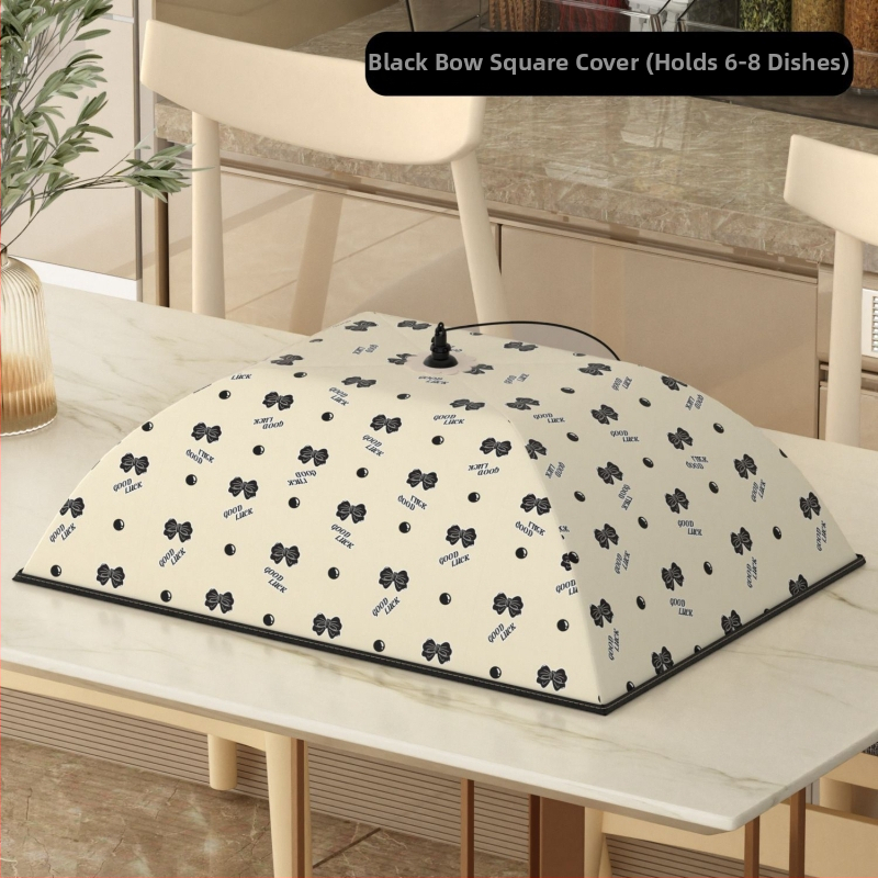 Αναδιπλούμενο καπάκι φαγητού, πλαστικό, μοντέρνο μινιμαλιστικό στυλ, μόνωση και προστασία από τη σκόνη, αποθήκευση υπολειμμάτων