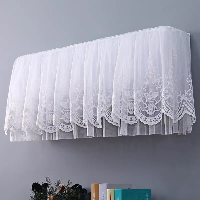 Капак за климатик – полиестер, модерен минималистичен стил, прахозащитна покривка за спалнята