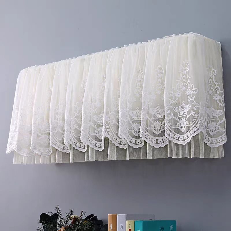 Капак за климатик – полиестер, модерен минималистичен стил, прахозащитна покривка за спалнята