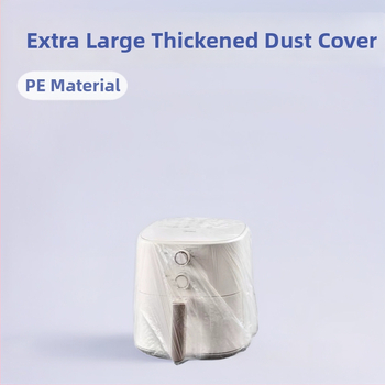 Vienreizējās lietošanas putekļu aizsargs vāciņš mājsaimniecības ierīcēm – elastīgs caurspīdīgs PE plēves vāciņš rīsu vārīšanai un mikroviļņu krāsnij