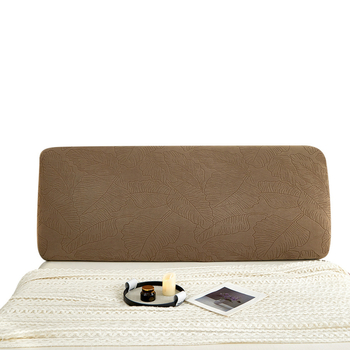 Lazy Bug жакардов велурен калъф за главата на леглото, прахоустойчив, сваля се и може да се пере, модерен и семпъл стил