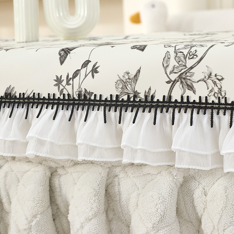 Покривало за електрическа печка, тафта, модерен минималистичен стил, персонализиране по заявка