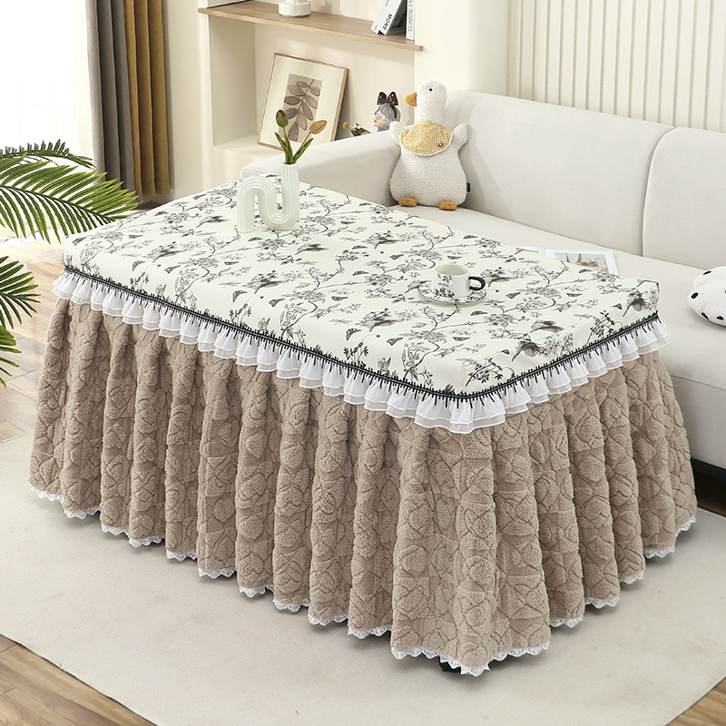 Покривало за електрическа печка, тафта, модерен минималистичен стил, персонализиране по заявка