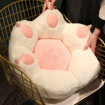 Μαξιλάρι καθίσματος με ενσωματωμένη στήριξη οσφυϊκή — βελούδινο ύφασμα, γέμισμα PP βαμβάκι, μοντέρνο μινιμαλιστικό στυλ, μονόχρωμο σχέδιο. Κατάλληλο για σαλόνι, υπνοδωμάτιο, εξωτερικό χώρο, μπαλκόνι, παιδικό δωμάτιο.