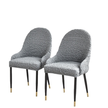 Szék huzat karokkal, vastag poliészter anyag, macskák elleni karcolások, lélegző és kopásálló, modern minimalista stílus