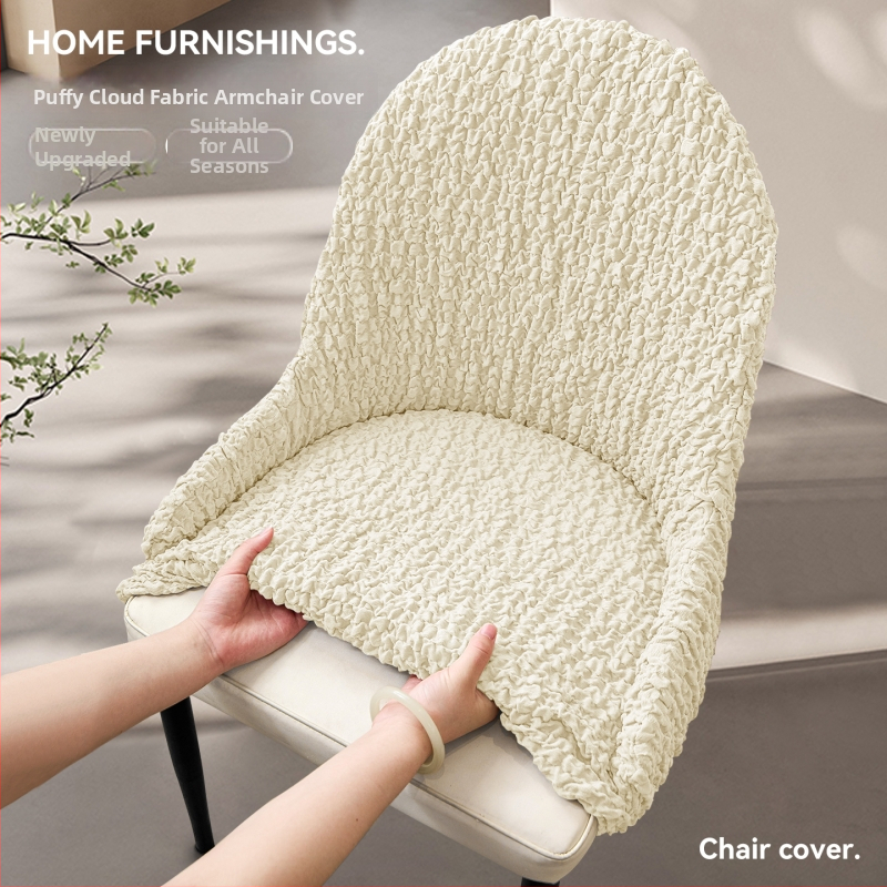 Szék huzat karokkal, vastag poliészter anyag, macskák elleni karcolások, lélegző és kopásálló, modern minimalista stílus