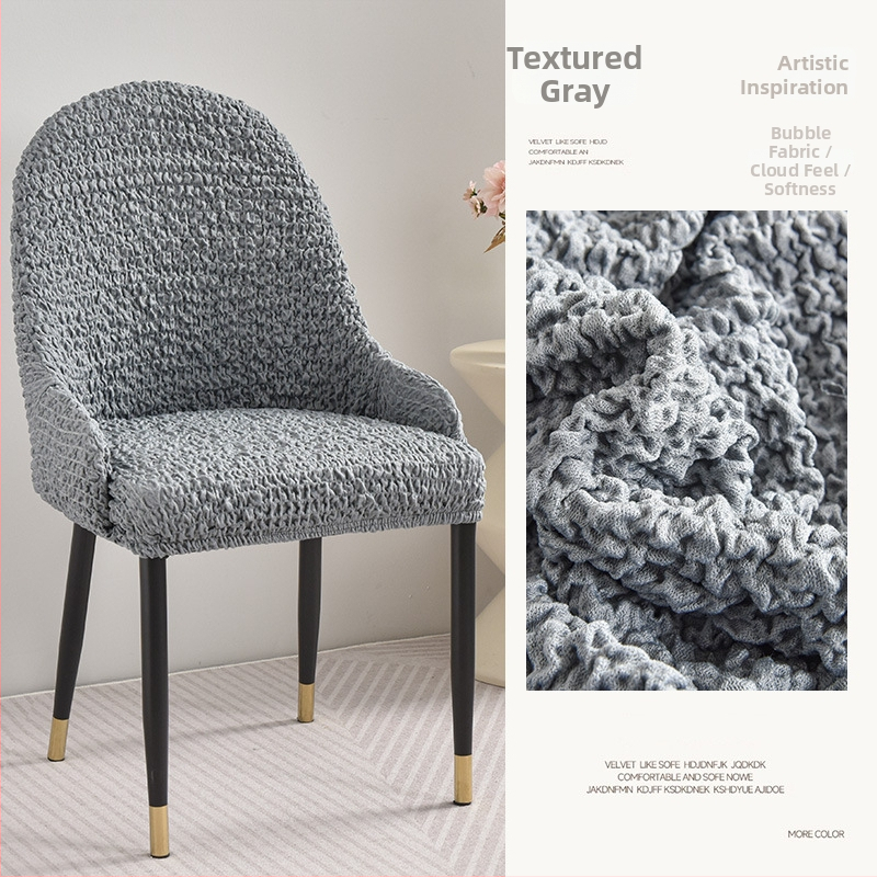 Szék huzat karokkal, vastag poliészter anyag, macskák elleni karcolások, lélegző és kopásálló, modern minimalista stílus