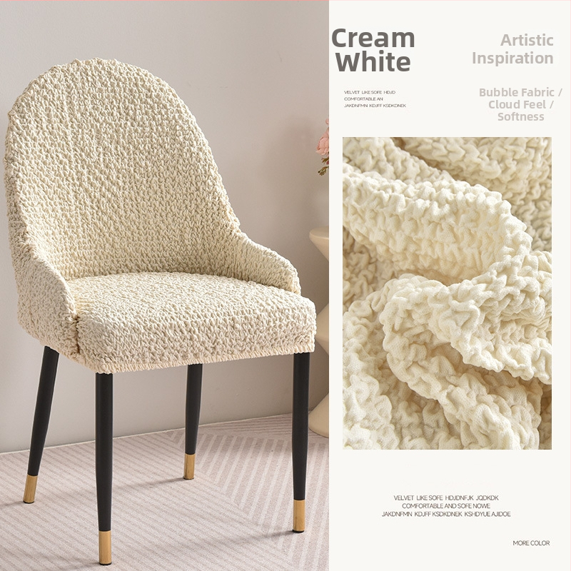 Szék huzat karokkal, vastag poliészter anyag, macskák elleni karcolások, lélegző és kopásálló, modern minimalista stílus