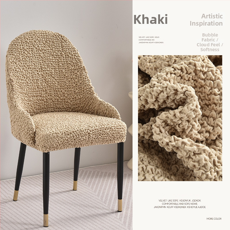 Szék huzat karokkal, vastag poliészter anyag, macskák elleni karcolások, lélegző és kopásálló, modern minimalista stílus