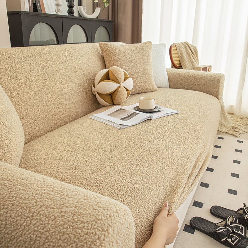 Bucke poliészter kanapéhuzat, univerzális illeszkedés, minimalist stílus, por- és karcolás elleni védelem