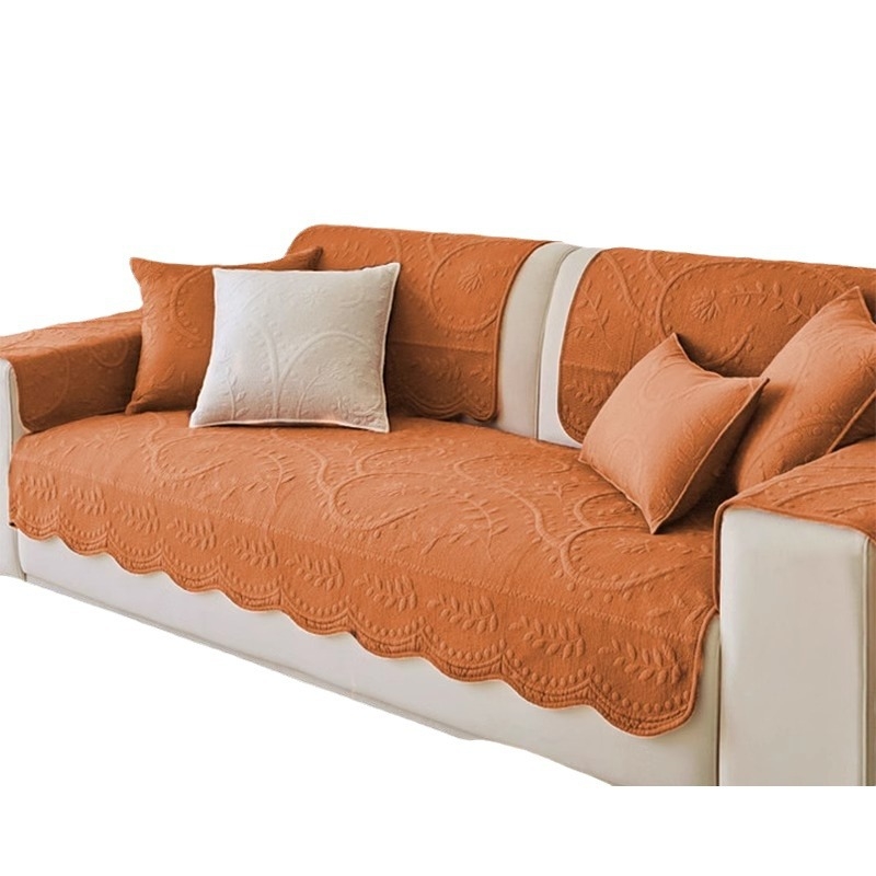 Francuski retro jastuk za kauč – protuklizni jastuk za sjedište i navlaka za naslon, tkanina za kauč, sve sezone, model 2026