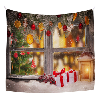 Гобелен Коледна серия, 100% полиестер, машинно тъкане, правоъгълен, модерна простота