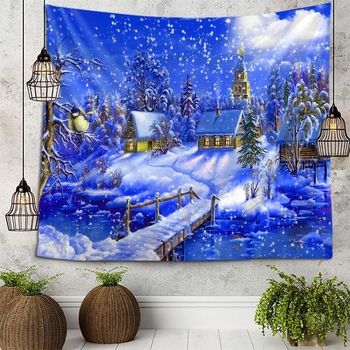 Гобелен: 100% полиестер; Машинно тъкане; Правоъгълен формат; Весела шарка; Възможност за персонализация