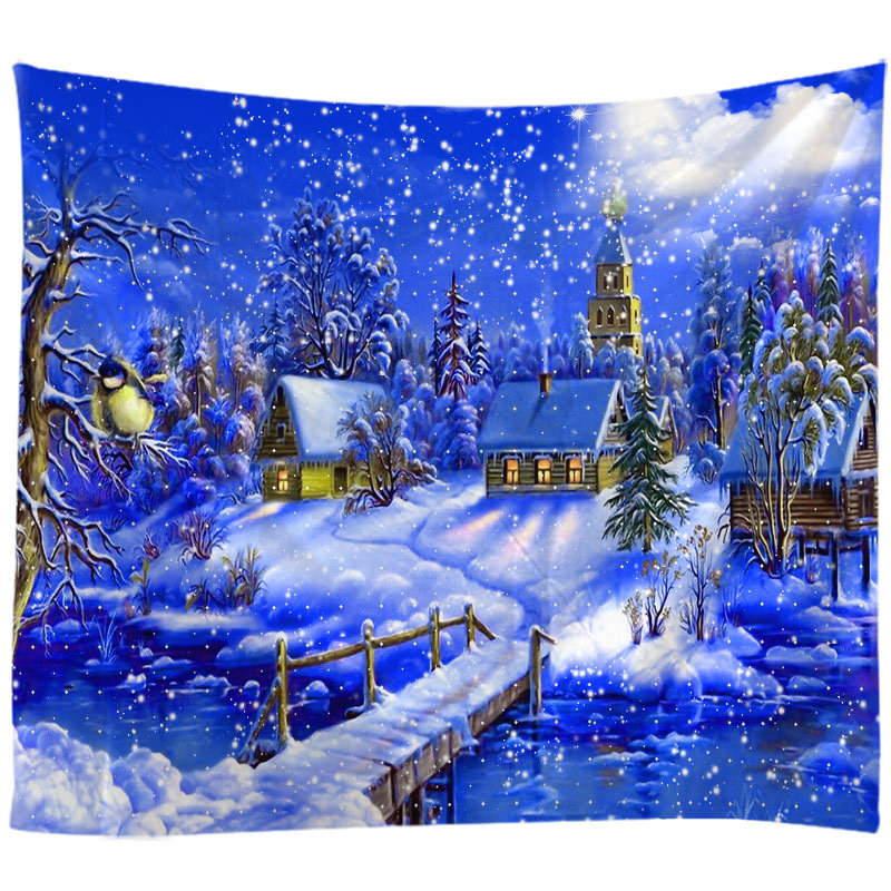 Гобелен: 100% полиестер; Машинно тъкане; Правоъгълен формат; Весела шарка; Възможност за персонализация