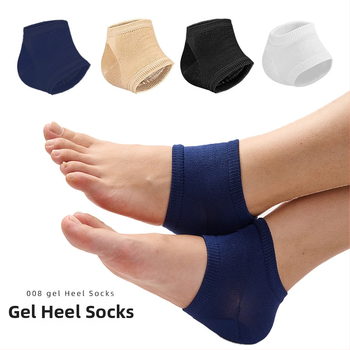 SEBS gel-kājas papēžu zeķes – mitrinošas aizsargājošas papēža zeķes, model Moisturizing heel socks, visu sezonu lietošanai, zīmols Shuli fan