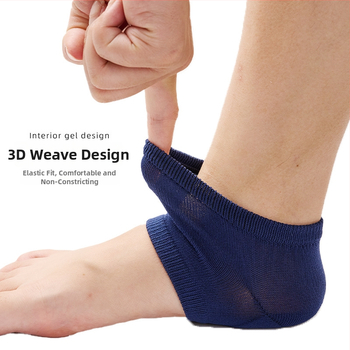 SEBS gel-kājas papēžu zeķes – mitrinošas aizsargājošas papēža zeķes, model Moisturizing heel socks, visu sezonu lietošanai, zīmols Shuli fan