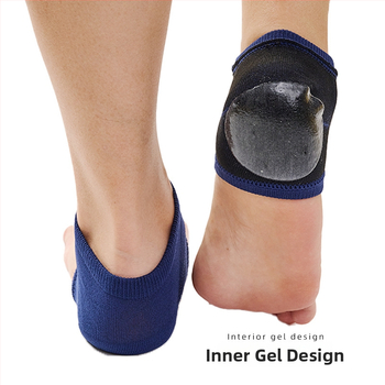 SEBS gel-kājas papēžu zeķes – mitrinošas aizsargājošas papēža zeķes, model Moisturizing heel socks, visu sezonu lietošanai, zīmols Shuli fan