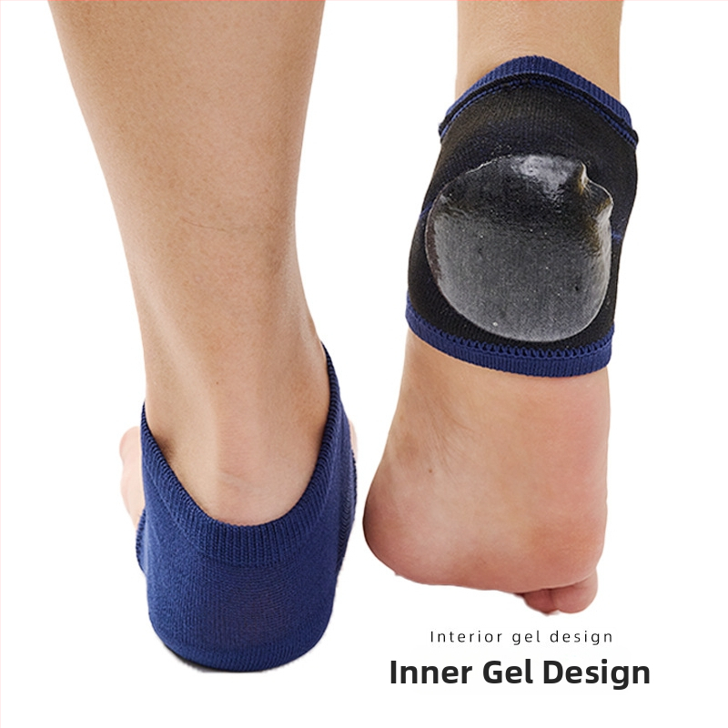 SEBS gel-kājas papēžu zeķes – mitrinošas aizsargājošas papēža zeķes, model Moisturizing heel socks, visu sezonu lietošanai, zīmols Shuli fan