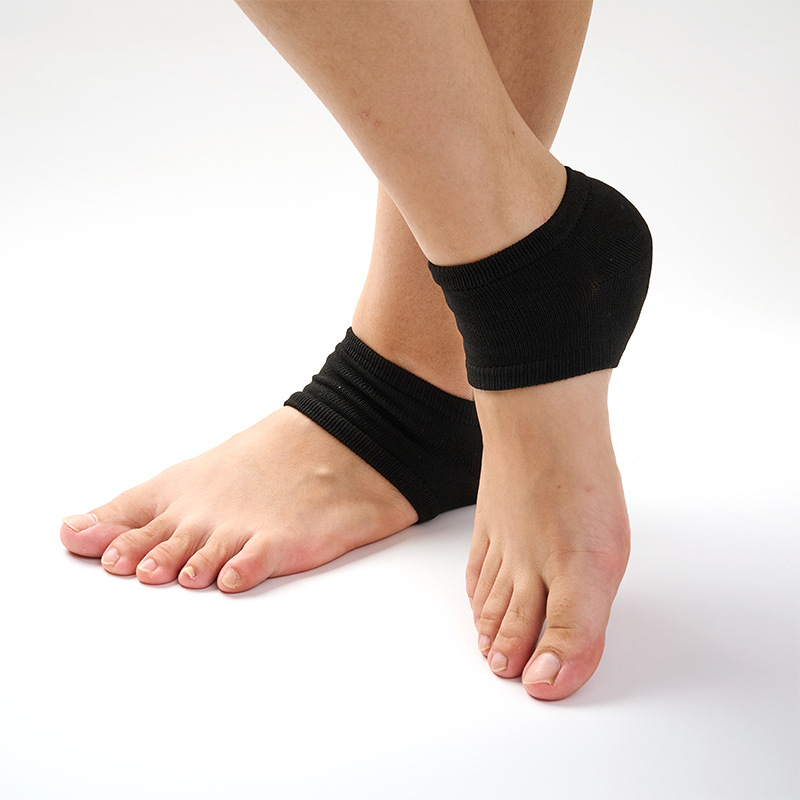 Șosete gel pentru călcâie din SEBS – șosete hidratante pentru călcâie, model Moisturizing heel socks, pentru toate anotimpurile, brand Shuli fan