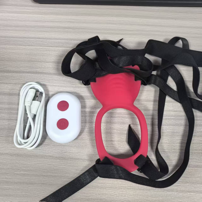 Tauriņa formas nēsājamais G punkt vibrators, silikona un ABS masāžieris pieaugušajiem