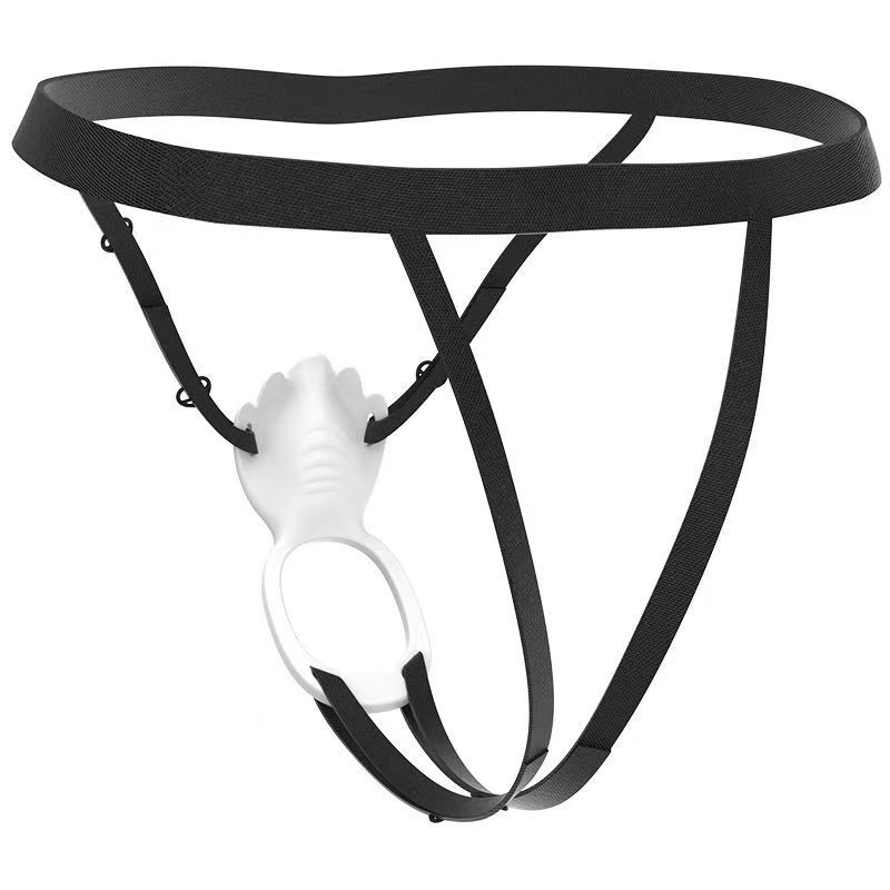 Tauriņa formas nēsājamais G punkt vibrators, silikona un ABS masāžieris pieaugušajiem