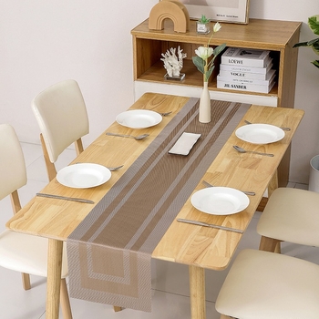 Προσαρμοζόμενο σετ PVC τραπεζομάντηλων | 70% PVC + 30% PET | Σύγχρονο μινιμαλιστικό στυλ | Για εστιατόριο