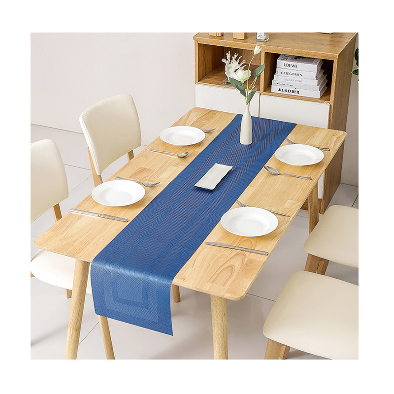 Προσαρμοζόμενο σετ PVC τραπεζομάντηλων | 70% PVC + 30% PET | Σύγχρονο μινιμαλιστικό στυλ | Για εστιατόριο