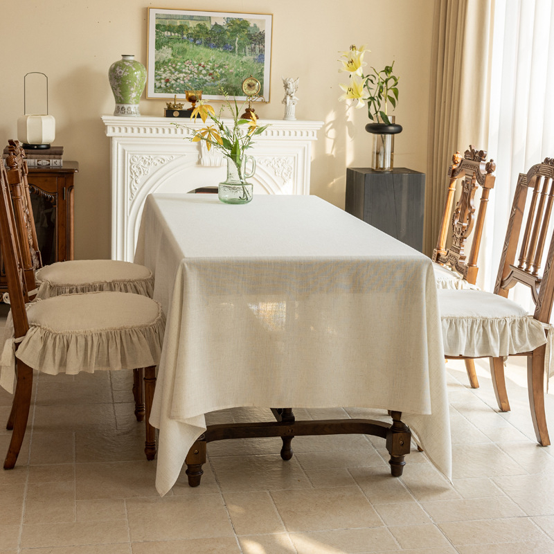 Τραπεζομάντηλο σε γαλλικό στυλ, φλοράλ μοτίβο, ύφασμα, για σαλόνι