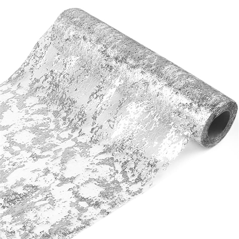 Πολυεστερικό σημαδάκι τραπεζιού με φινίρισμα φολίου, ελαφρύς πολυτελής στυλ, παραμετροποιήσιμο φόντο διακόσμησης γάμου