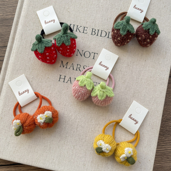 Αξεσουάρ μαλλιών για παιδιά με χειροποίητο φιόγκο από ύφασμα, κορεάτικό στυλ, για ηλικίες 3–10 ετών, φθινόπωρο 2024