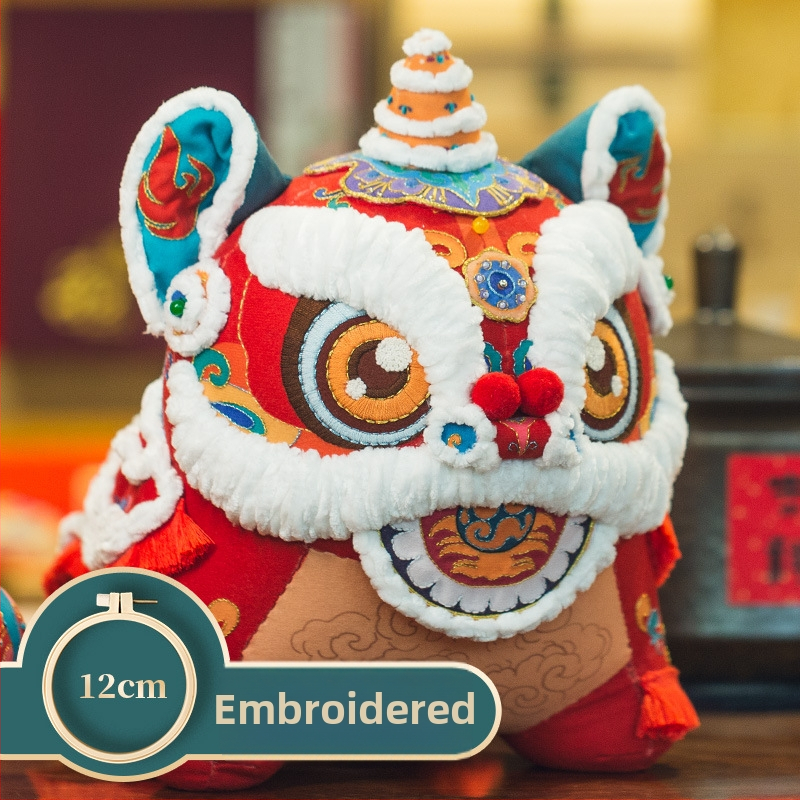 Acarhat DIY siuvama lėlė iš audinio – siuvimo siūlai, Naujasis Kinijos stilius, miegamojo dekoras