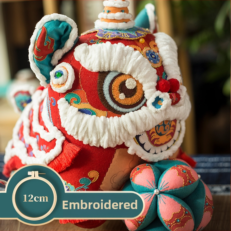 Acarhat DIY siuvama lėlė iš audinio – siuvimo siūlai, Naujasis Kinijos stilius, miegamojo dekoras