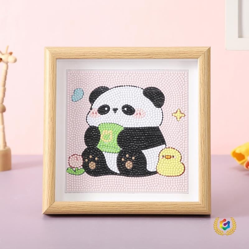 Детски диамантени стикери с пълен диамант, платно с маслен ефект, 9ct кръстосано бродиране, прост и модерен стил