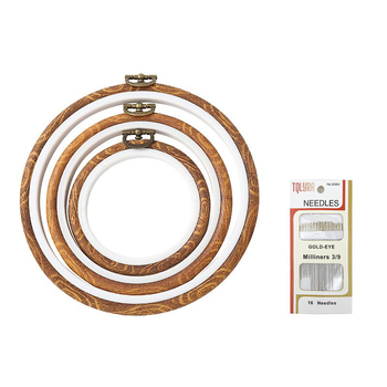 Set križnog šava na plastičnoj podlozi, 11CT platno, Fly marka, stil Light Luxury