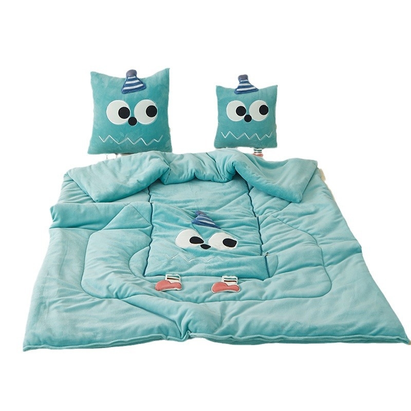 Μαξιλάρι με κάλυμμα από πολυεστέρα και γέμισμα από πολυεστερικές ίνες, στυλ καρτούν, μονόχρωμο σχέδιο, διαθέσιμη προσαρμογή