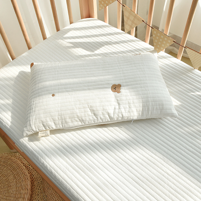 Jastučnica od 100% pamuka, korejski stil quilted, izvezeni, za djecu od 0 do 8 godina, Ins stil