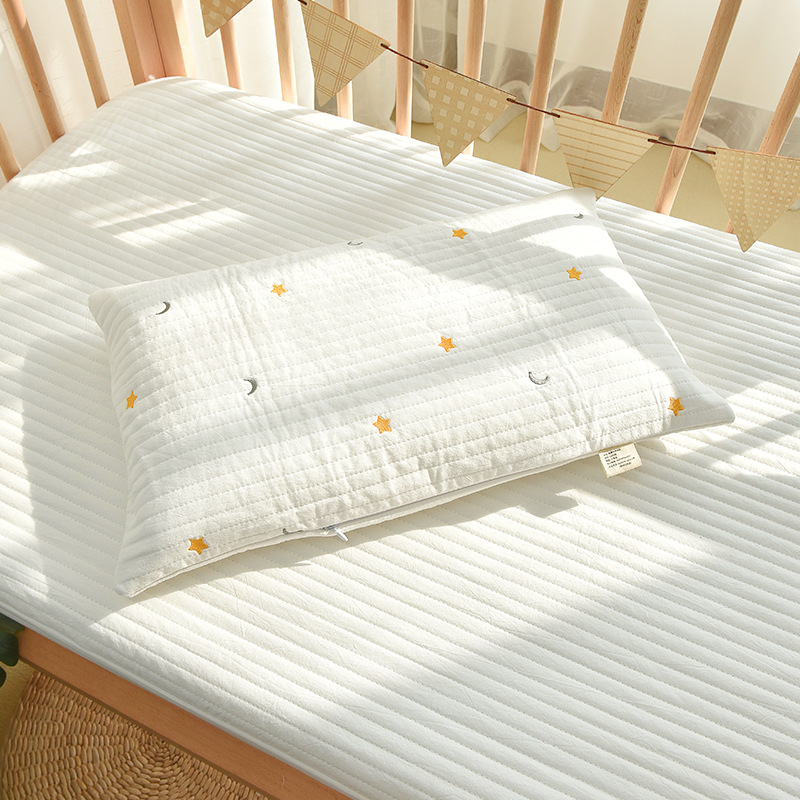 Jastučnica od 100% pamuka, korejski stil quilted, izvezeni, za djecu od 0 do 8 godina, Ins stil
