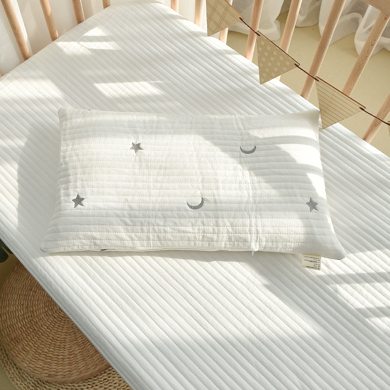Jastučnica od 100% pamuka, korejski stil quilted, izvezeni, za djecu od 0 do 8 godina, Ins stil