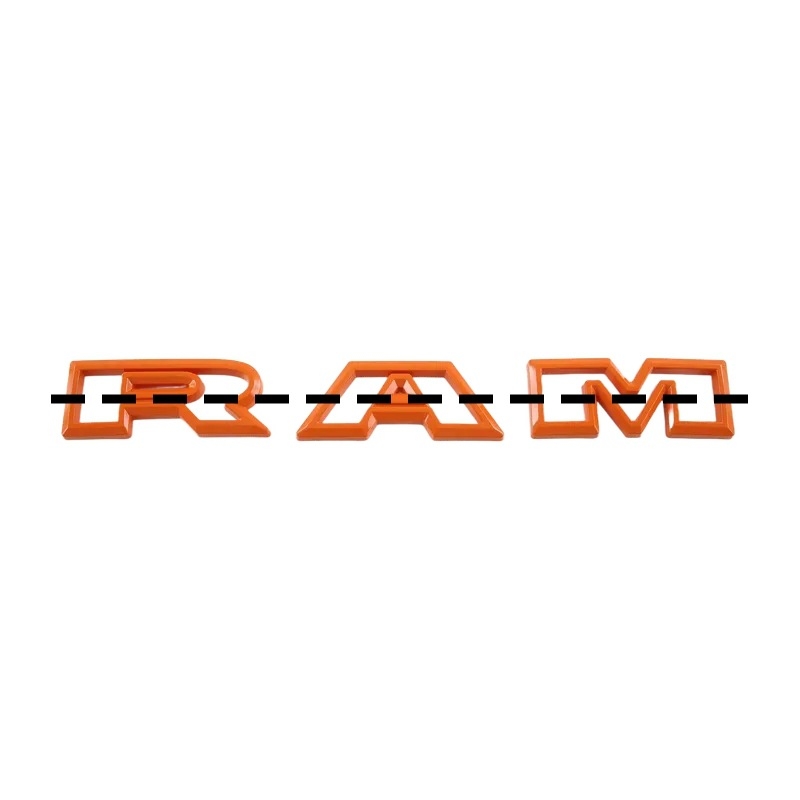 Dodge Ram logotip set: ukras kapote, vanjski retrovizor, poklop spremnika goriva, ukras blatnika, ABS plast
