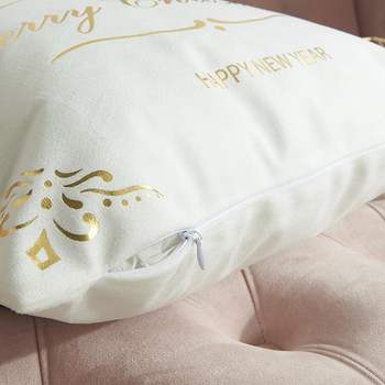 Padja kate, jõulude pronksseriaal, lumehelvestega põdra sõnade trükk, polüestri kiud, täide ei kuulu