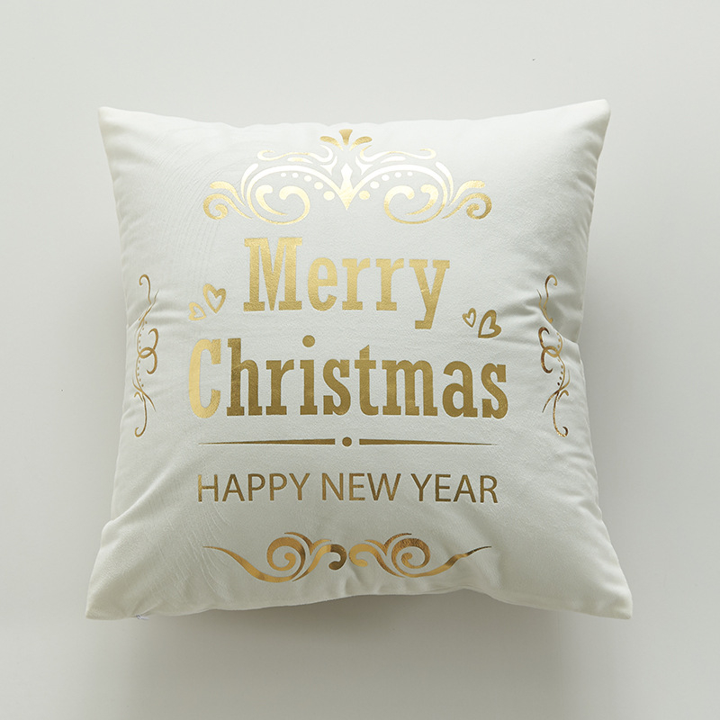 Padja kate, jõulude pronksseriaal, lumehelvestega põdra sõnade trükk, polüestri kiud, täide ei kuulu